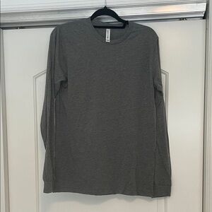 Bella Canvas Charcoal Long Sleeve Tee